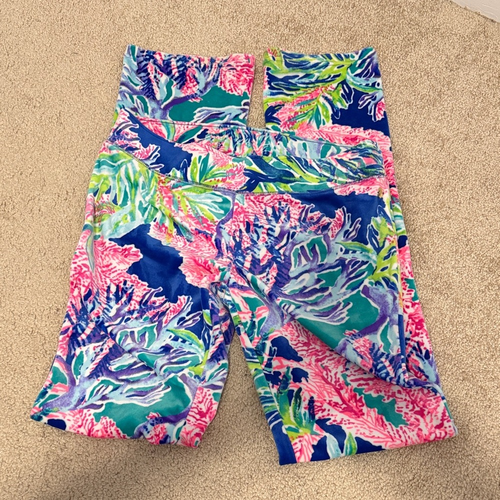 LAST CALL Lilly Pulitzer velour pants SZ S